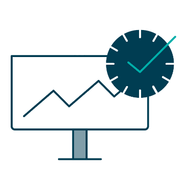 Speed and efficiency icon