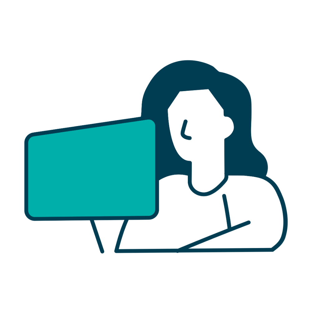 Woman on laptop