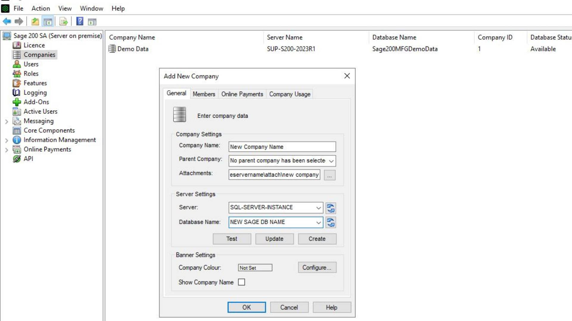 Screenshot 12 - Copying a live S200 database