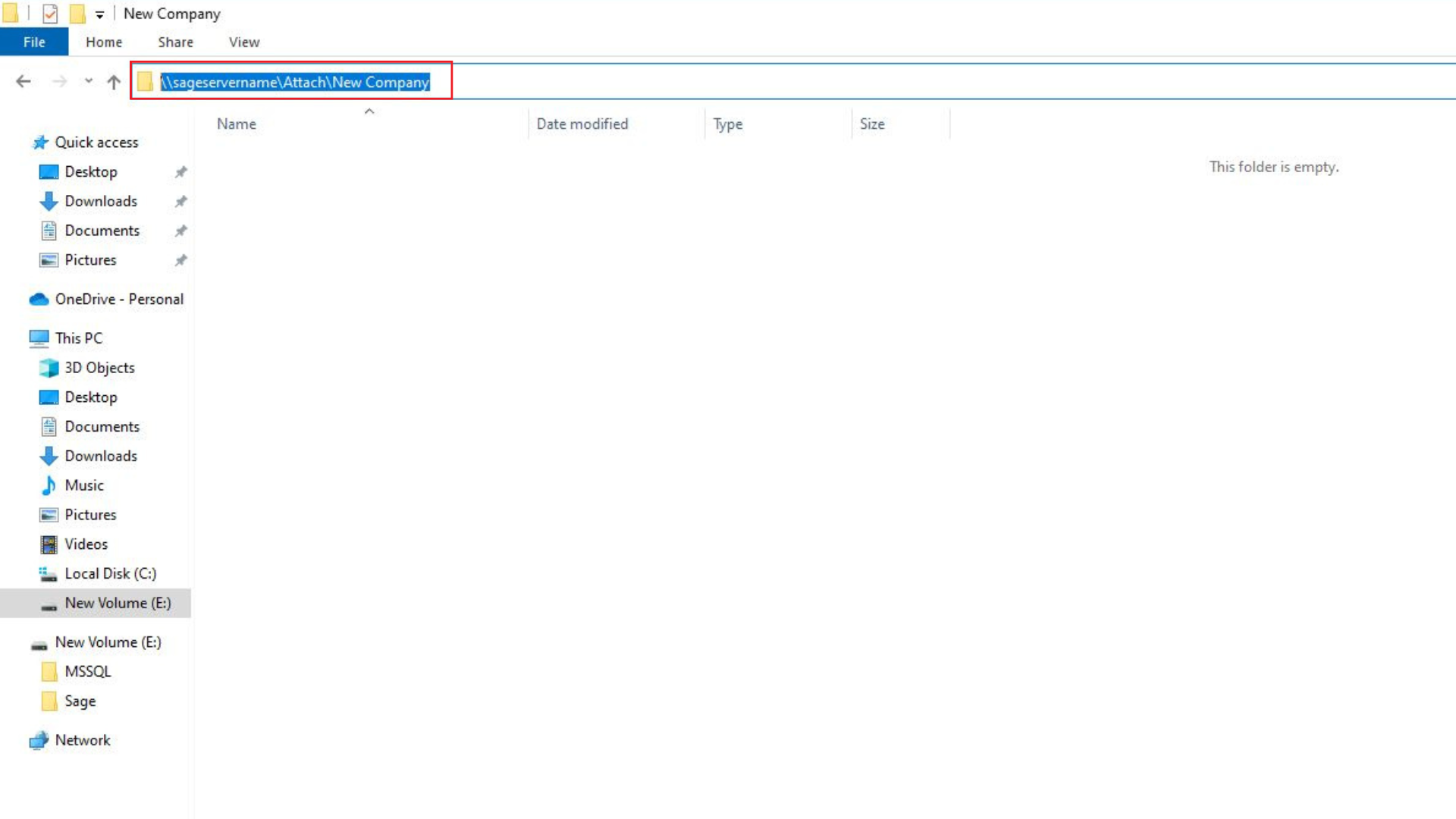 Screenshot 18 - Copying a live S200 database