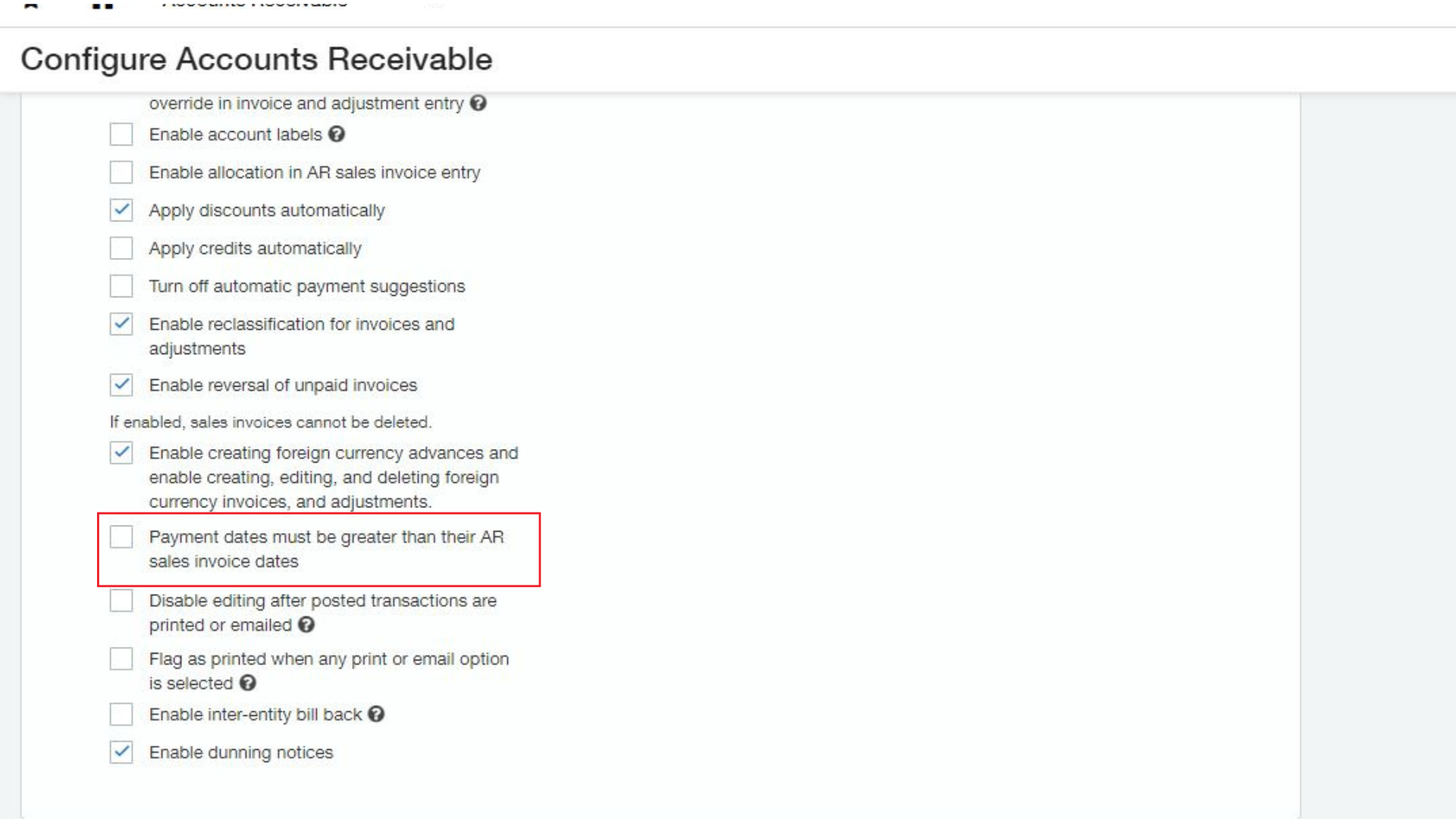 Screenshot 8 - Reconciling APAR to the  Trial Balance