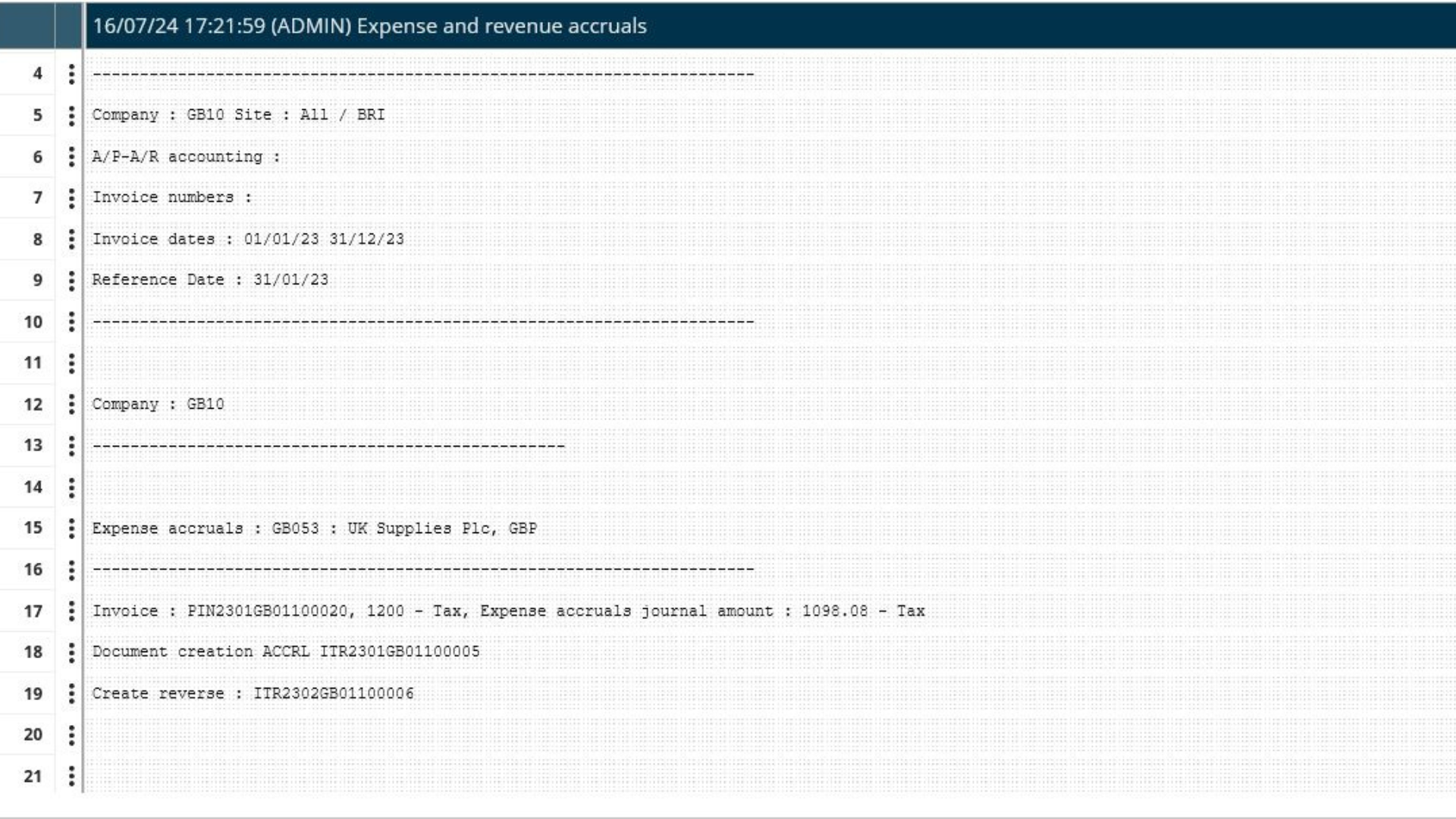 Closing accurals - screenshot 6 (2)